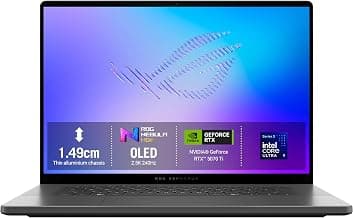 ROG Zephyrus G16 GU606AR Gaming Laptop | 16.0" 2.5K OLED 240Hz | Intel Core Ultra 9 386H |… product image