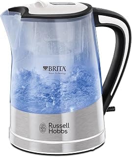 Russell Hobbs Brita Purity Cordless Electric Kettle, 1L, 3000W | Advanced Filtration System,… product image