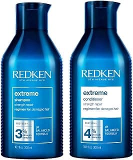 Redken Pflegeset für sprödes und geschädigtes Haar, Anti Haarbruch, Mit Interlock Protein… product image