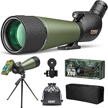 Gosky Flagship 25-75x80 Spotting Scope - Spotting Scopes with Tripod, Carrying Bag and Quick… product image