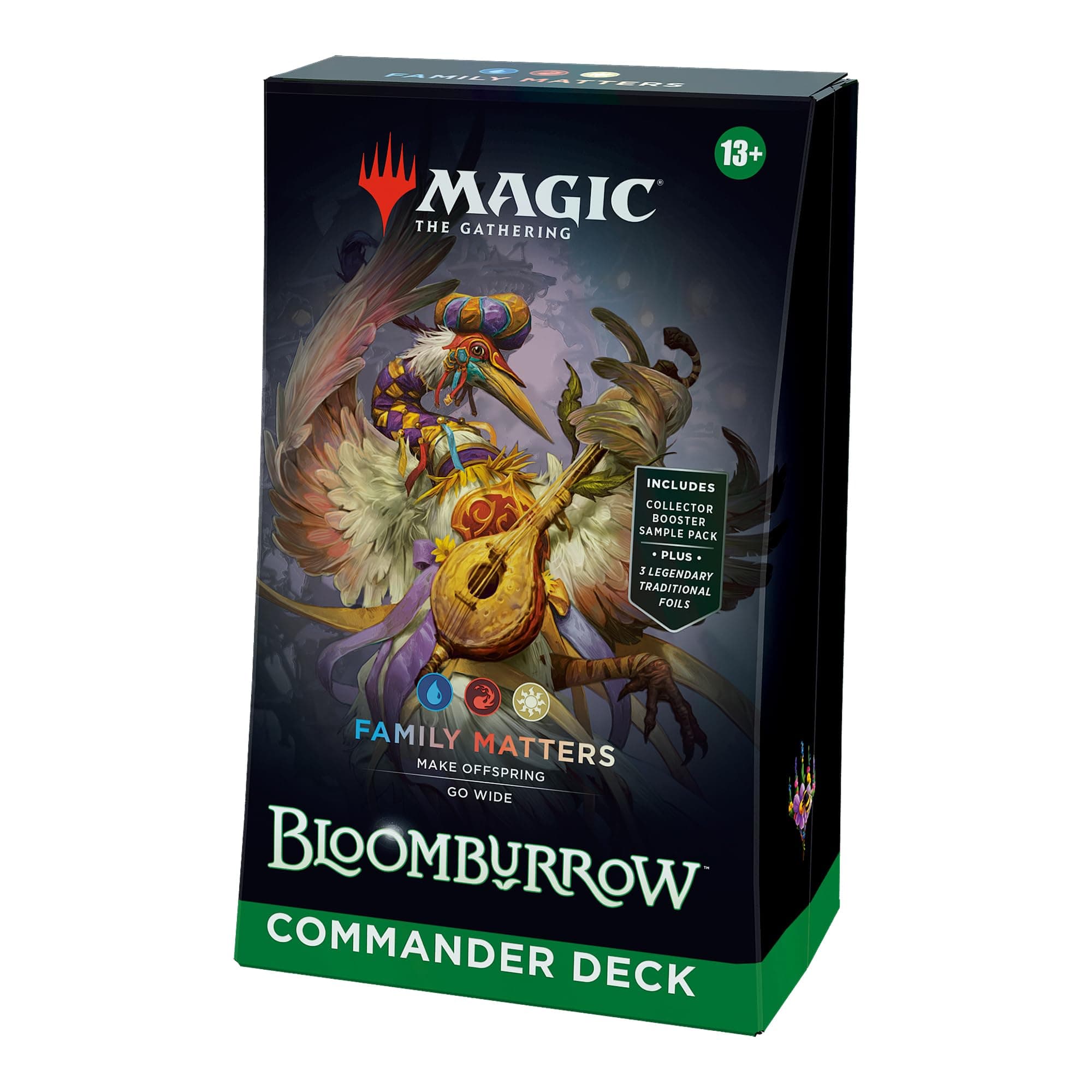Magic: The Gathering Bloomburrow Commander Deck - Family Matters (100-Card Deck, 2-Card… product image