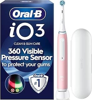 Oral-B iO3 Electric Toothbrushes Adults, 1 Toothbrush Head and Travel Case, 3 Modes with Teeth… product image
