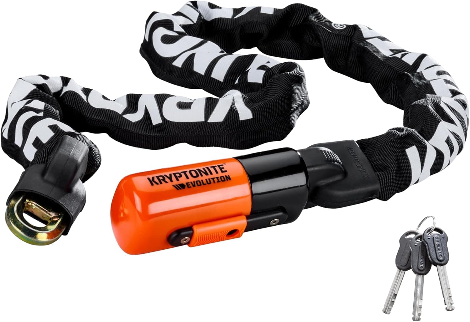 Kryptonite Evolution 1012 Chain Lock with Integrated Lock Head, 10 mm Hardened Manganese… product image