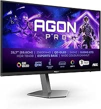 AOC AG276QZD2AM 26.5 inch WQHD Monitor 240Hz, QD-OLED Panel, 0.03ms GtG, HDR400 TrueBlack,… product image
