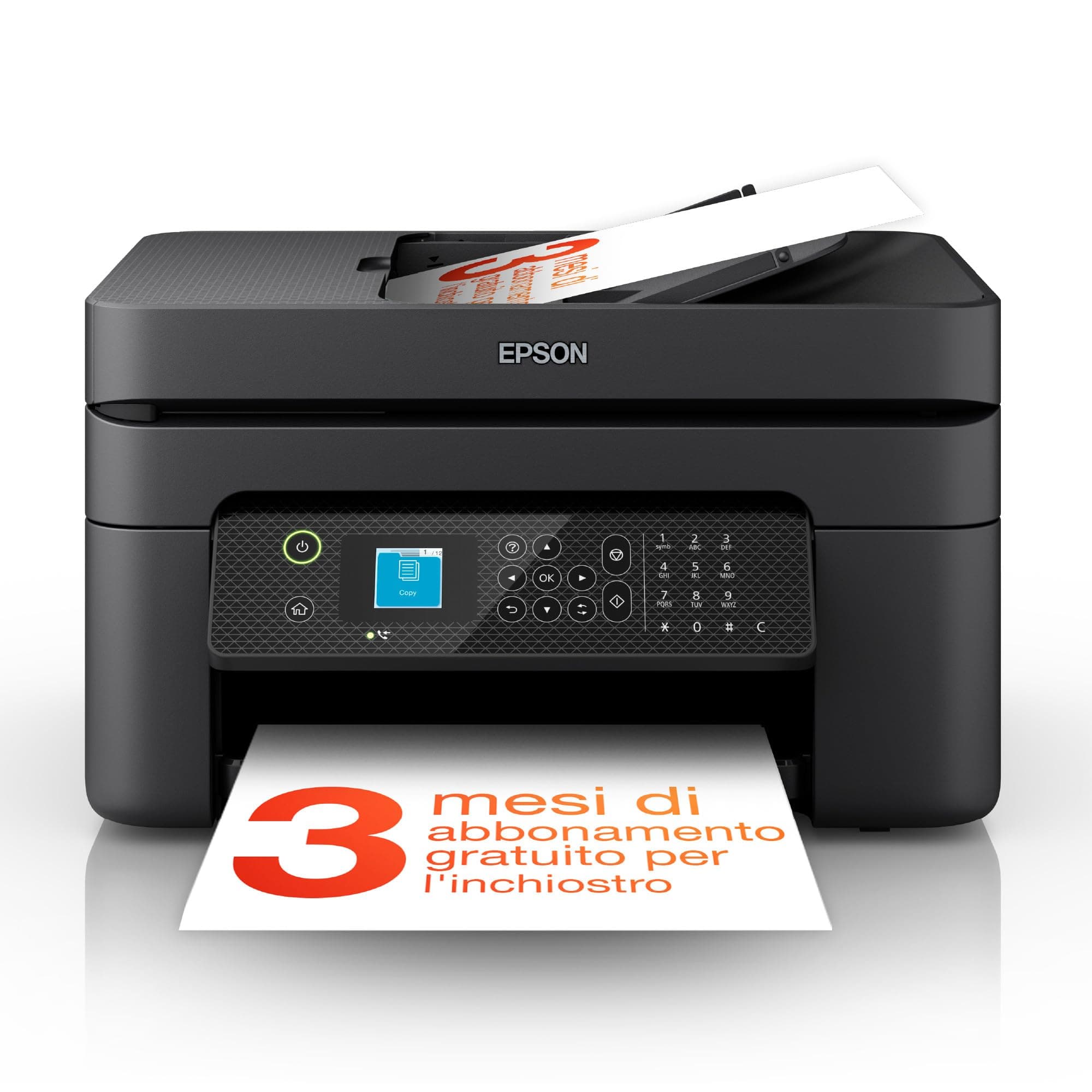 Epson Workforce WF-2930DWF A4 kabelloser Multifunktionstintenstrahldrucker product image