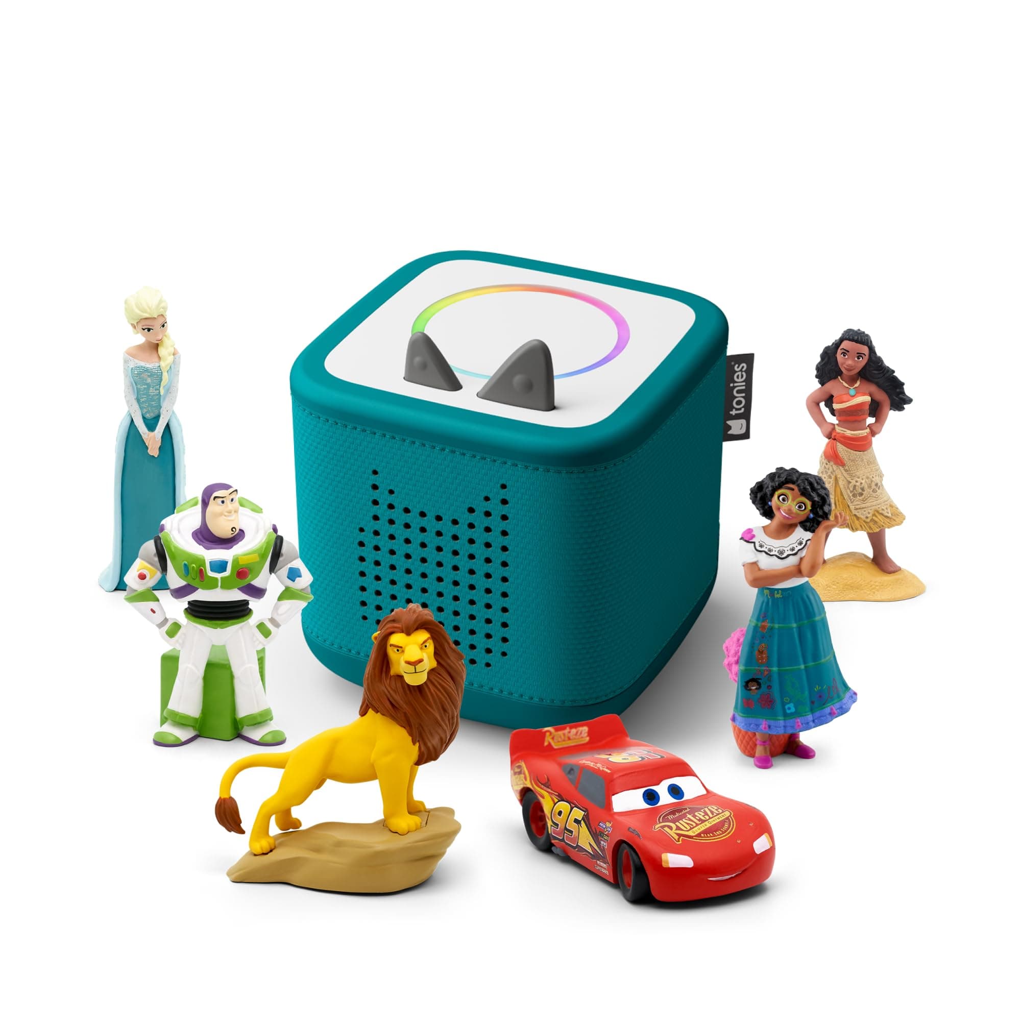 Toniebox 2 Audio Player Disney Bundle for Kids 3+ with Elsa, Moana, Lightning McQueen, Simba,… product image