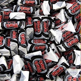 Baratt Fruit Salad, Black Jack Chews - Individually wrapped Retro Sweets Bag (2kg, Black Jack) product image
