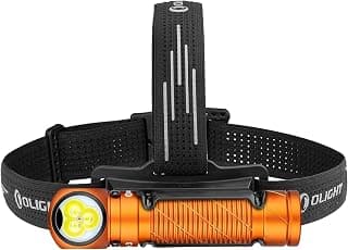 OLIGHT Perun 3 Head Torch Rechargeable, 3000 Lumen with White and Red Light | LED Bright… product image