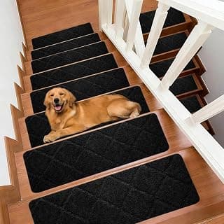 Stair Mats Self-Adhesive Pack of 15 | Stair Mats Stair Mat Reusable Stair Masses for Stairs… product image