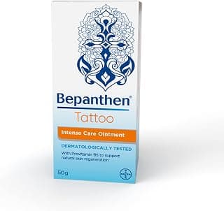 Bepanthen Tattoo Intense Care Ointment, Formulated with Provitamin B5, 50g | Protects Tattooed… product image