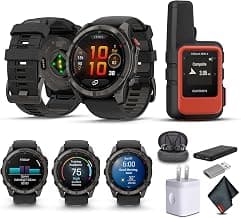 Garmin Fenix 8 Pro 51mm, AMOLED Display, Multisport GPS Smartwatch, Sapphire Carbon Gray DLC… product image