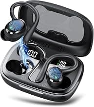 KT1 Ear buds Wireless Earbuds, Bluetooth 5.3 Headphones 2026 Wireless Headphones with Earhook,… product image