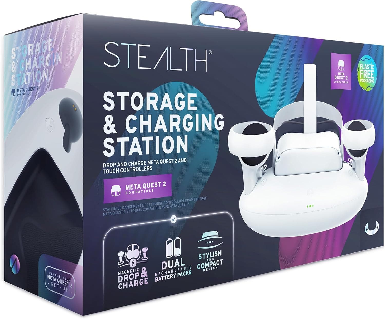 Stazione di alloggio e di ricarica – Meta Quest 2 product image