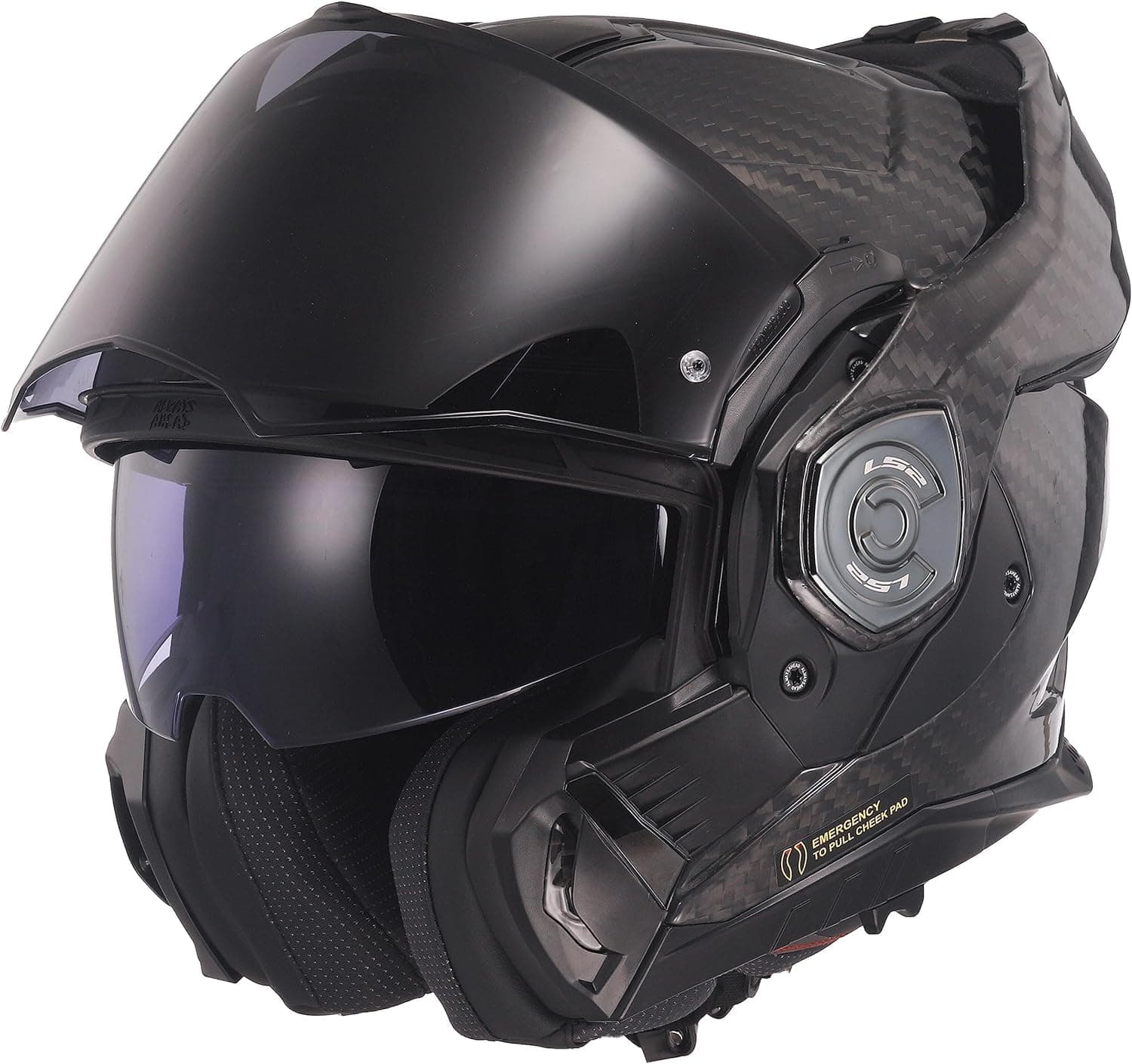 LS2, Casque modulable Moto ADVANT X Carbon Gloss Carbon, XL product image