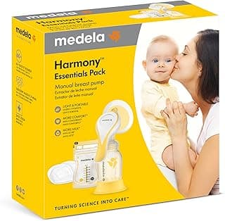 Medela Harmony Essentials Pack – Set with Harmony Manual Breast Pump, PersonalFit Flex Breast… product image