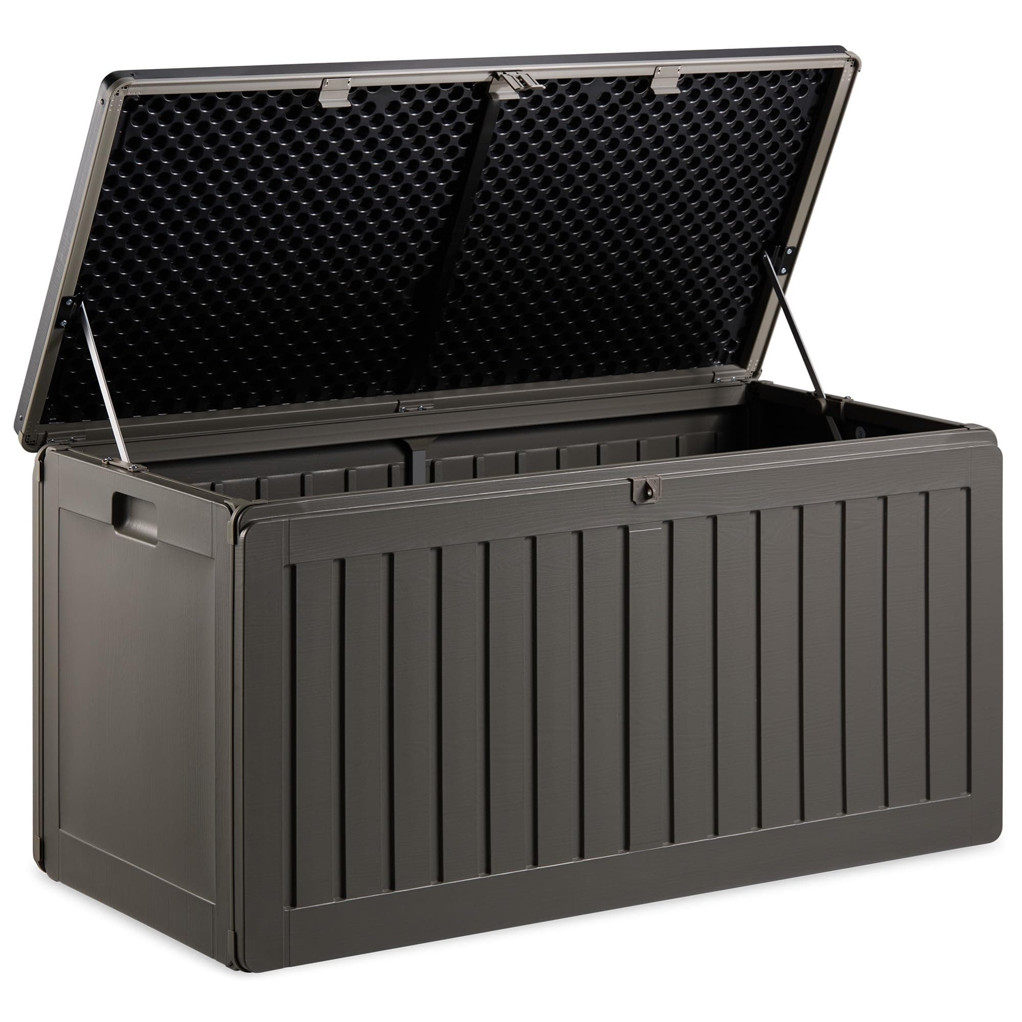 VonHaus Garden Storage Box 270L – Outdoor Utility Chest Organiser – Weatherproof Plastic,… product image