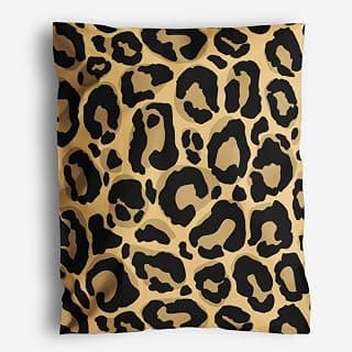 Package Mint Leopard, Poly-Versandtaschen, 35.6x48.2 cm, 100 Stück, niedliche Versandtaschen… product image