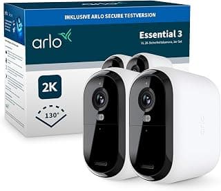 Essential 3 XL 2K Battery Surveillance Camera Outdoor WLAN 2 Camera Set | XL battery, 2K… product image