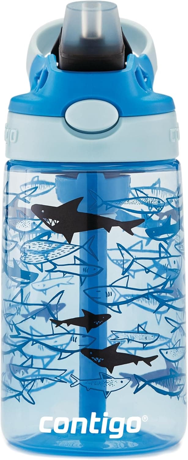 Contigo Kids Water Bottle Easy Clean Autospout with Straw, BPA-free stainless steel drinking… product image