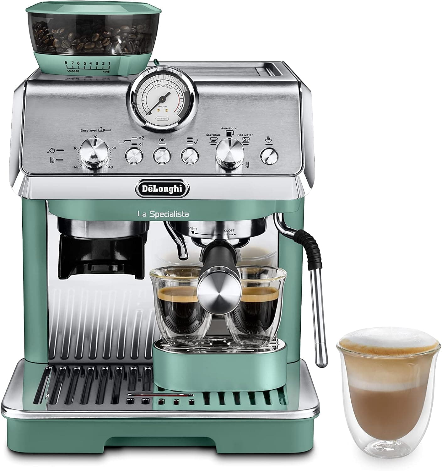 La Specialista Arte EC9155.GR, Barista Pump Espresso Machine, Bean to Cup Coffee and… product image