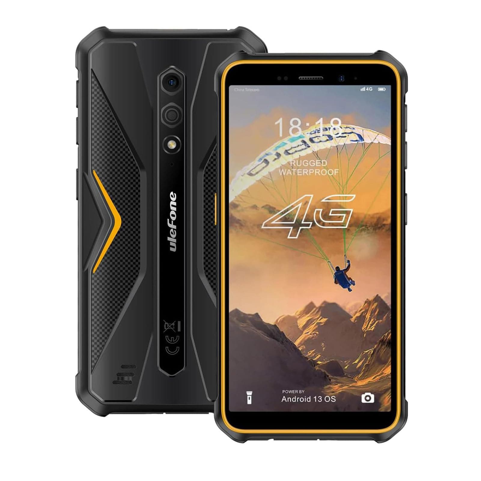 Ulefone Armor X12 Rugged Smartphone, IP68/IP69K Waterproof Outdoor Phone, Android 13 Unlocked,… product image