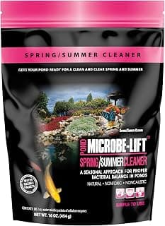 Microbe Lift 10XSSCX1 Spring and Summer Pond and Outdoor Water Garden Cleaner, Safe for Live… product image