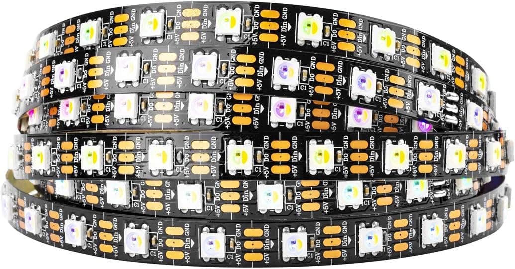 BTF-LIGHTING RGBW RGBWW Warmes Weiß SK6812 (ähnlich WS2812B) 5m 60leds/pixels/m Individuell… product image