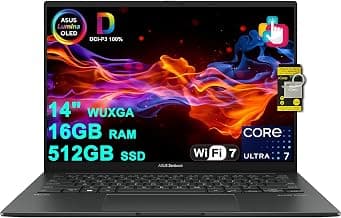 Zenbook 14 Creator Laptop 14" WUXGA Lumina OLED Touch (500nits HDR, 100% DCI-P3) Intel 16-core… product image