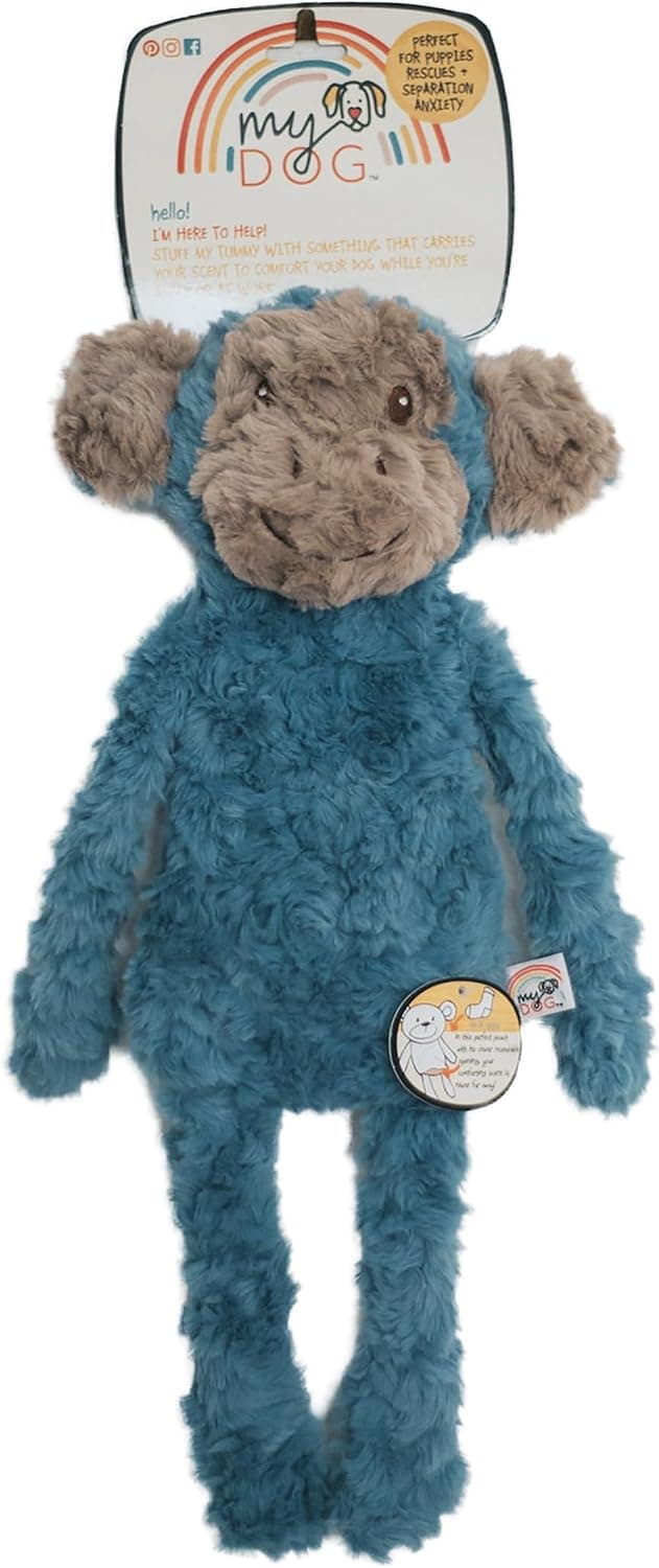 MyDog Luxury Plush Monkey Toy For Dogs, Stuff-Free Comfort Toy, Calming Dog Toy, 40cm product image