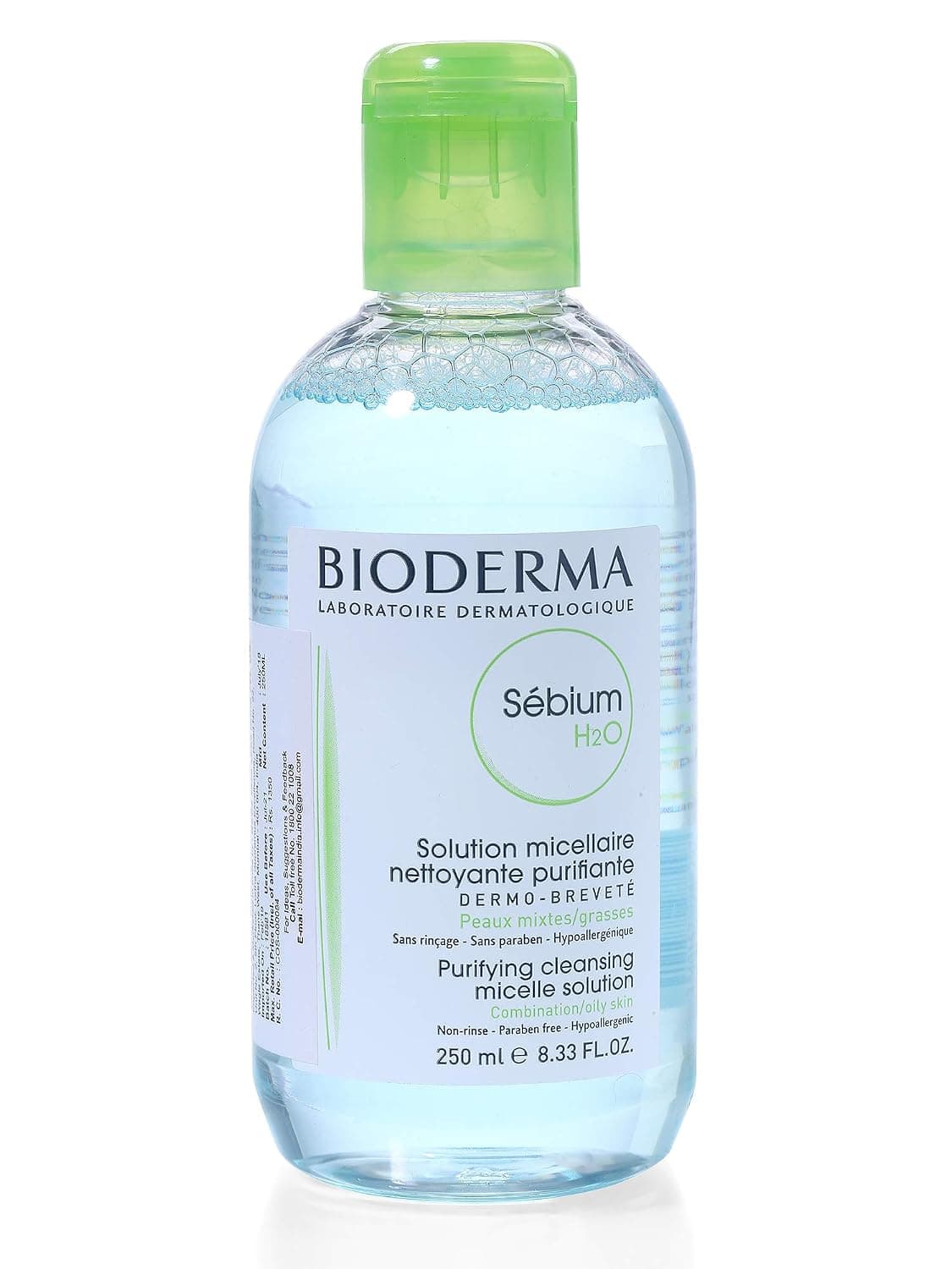 Bioderma Sebium H2O Solution Micellaire Nettoyante Purifiante 250 ml - 250 ml product image