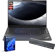 Lenovo ThinkPad E16 Gen 2 Business Laptop, 16 Zoll FHD+ Display, AMD Ryzen 7 7735U, 32 GB DDR5… product image