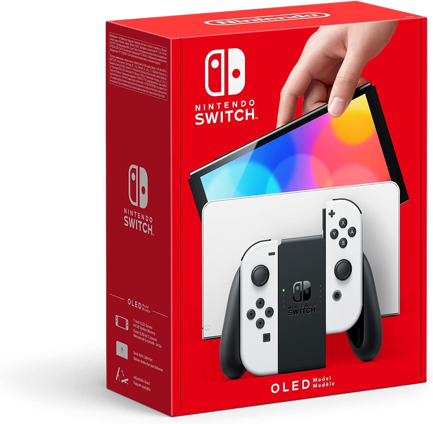 Nintendo Konsola Nintendo Switch, Biały/Czarny, 7" product image