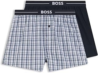 Men's 2P Boxer Shorts EW Two Pack Cotton Pyjama Shorts with Signature Waistband product image