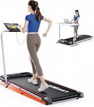 6 in 1 Folding Treadmill with 9% Incline, Walking Pad Treadmills for Home Foldable,2.5HP Under… product image