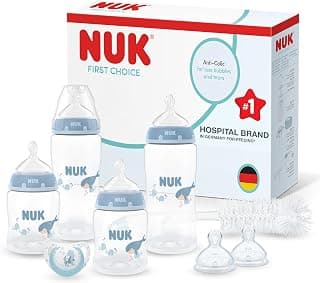 First Choice Perfect Start Newborn Essentials Baby Bottles Set 0-6 Months 4 x Anti-Colic… product image