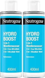 Hydro Boost 3-in-1 Micellar Water (400 ml), Moisturising Face Cleanser with Hyaluronic Acid,… product image