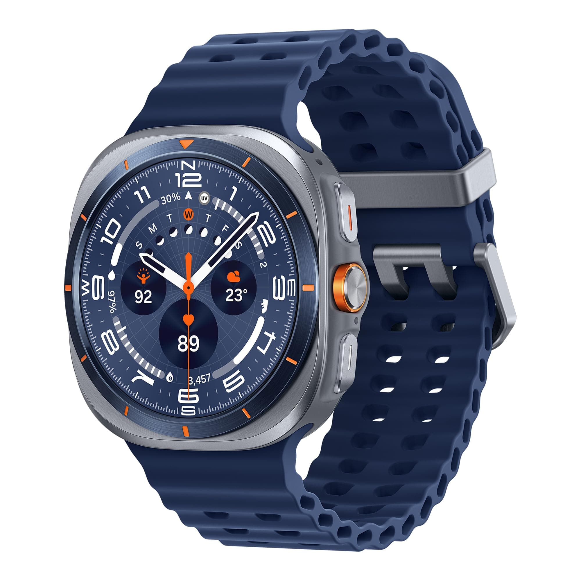 Samsung Galaxy Watch Ultra (2025), AI Smart Watch, Marine Band, Titanium Casing, Cushion… product image