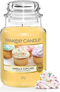 Scented Candle in Glass (Large), Vanilla Cupcake, Burn Time up to 150 Hours product image