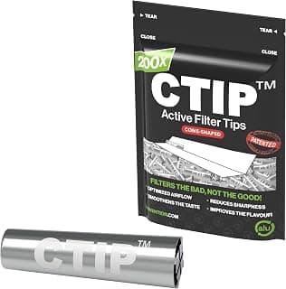 Activefilter Aluminium Filter Tips - Bag of 200 Black product image