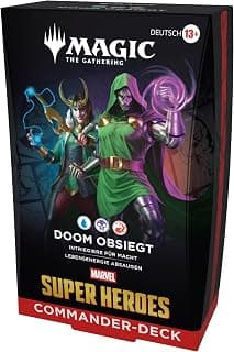 Magic: The Gathering | Marvel Super Heroes Commander-Deck – Doom obsiegt (Deutsche Version) product image