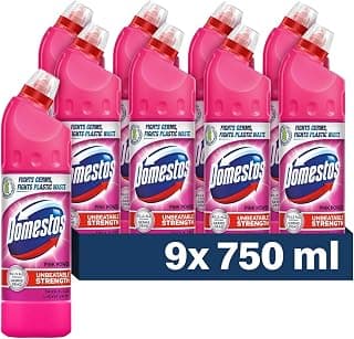 Domestos Thick Bleach Pink Power Disinfectant 750ml Multi-Purpose Surface Cleaner Gel,… product image