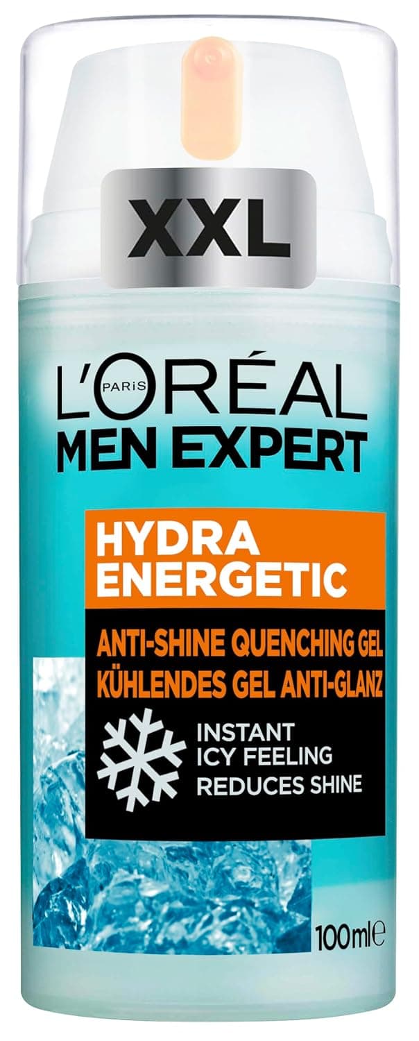 L'Oréal Men Expert XXL kühlende Gesichtspflege Anti-Glanz für Männer, Erfrischendes und… product image
