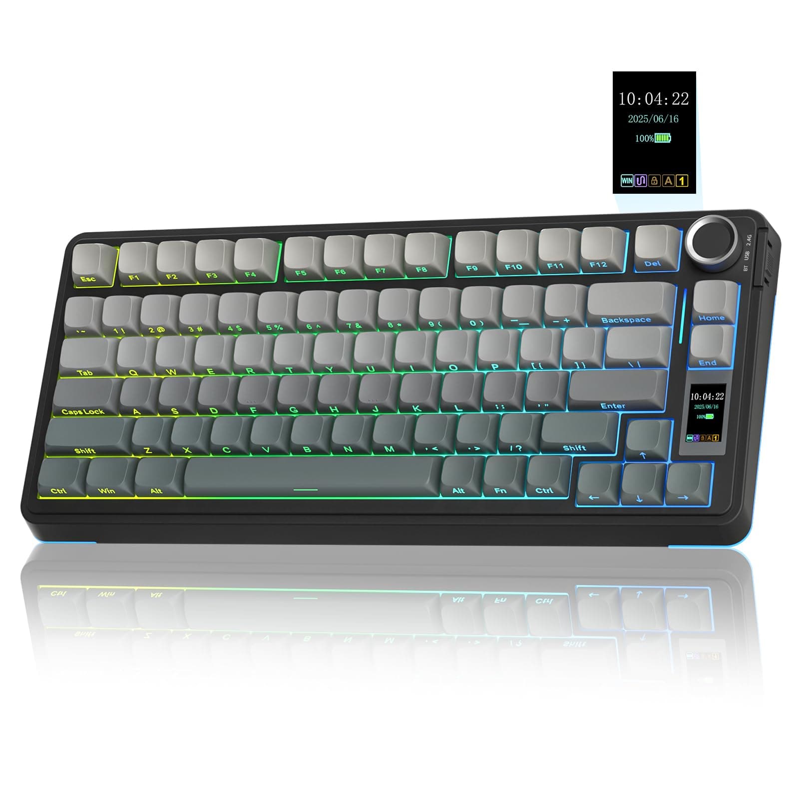 AULA S75Pro Wireless Gaming Keyboard 75 Percent,BT5.0/2.4G/USB-C Mechanical Keyboards with… product image