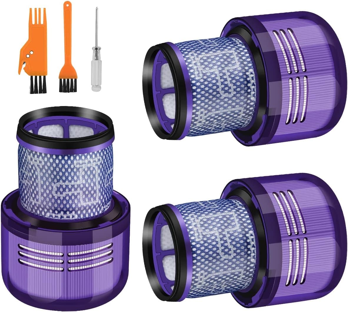 3 szt. filtr V11 do Dyson, filtry zamienne do Dyson V11 V15 SV14 Absolute Animal Detect Torque… product image