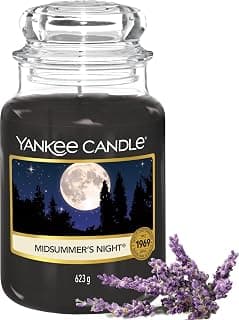 Scented Candle | Midsummer's Night Large Jar | Long Burning Candles: up to 150 Hours | Perfect… product image