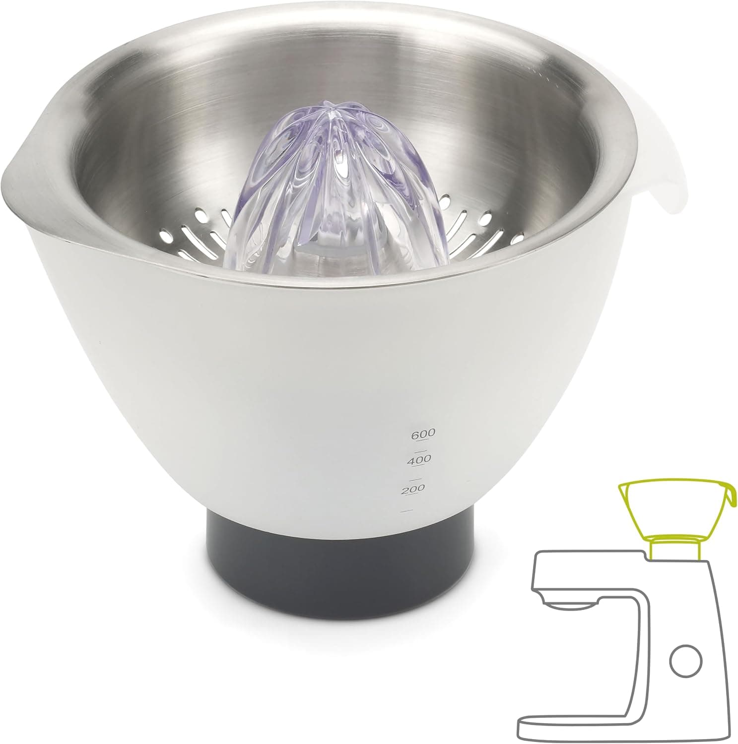 Kenwood Presse Agrumes AT312, Accessoire pour Robot Pâtissier multifonction Chef, Chef XL,… product image