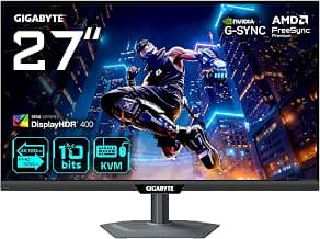 Gigabyte M27UP 27” 4K UHD Gaming Monitor - Dual Mode (4K 160Hz or FHD 320Hz), 3840 x 2160,… product image