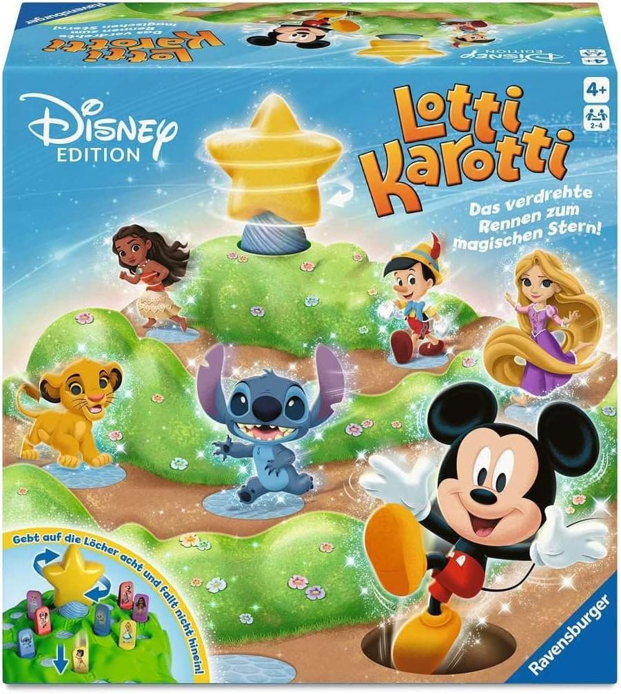 Ravensburger 24851 - Lotti Karotti Disney Edition, Adaptation du célèbre Jeu Classique avec… product image