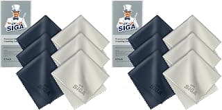 MR.SIGA High Quality Microfibre Cleaning Cloths Glasses Cleaning Cloth for Glasses, Screens,… product image