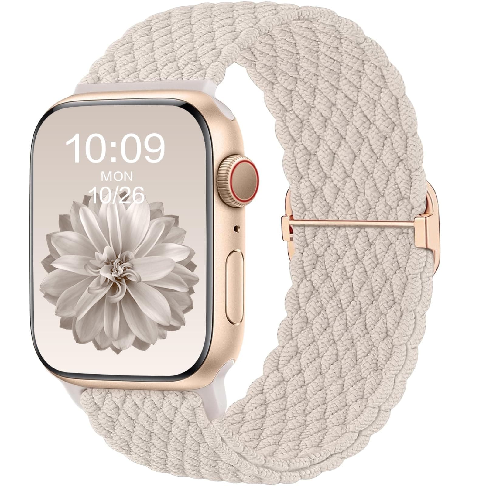 CeMiKa Geflochtenes Armband Kompatibel mit Apple Watch Armband 41mm 40mm 38mm 42mm für Damen… product image